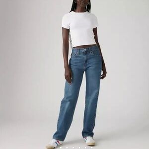 Levi's Low Pro Straight -- wide legged/baggy fit